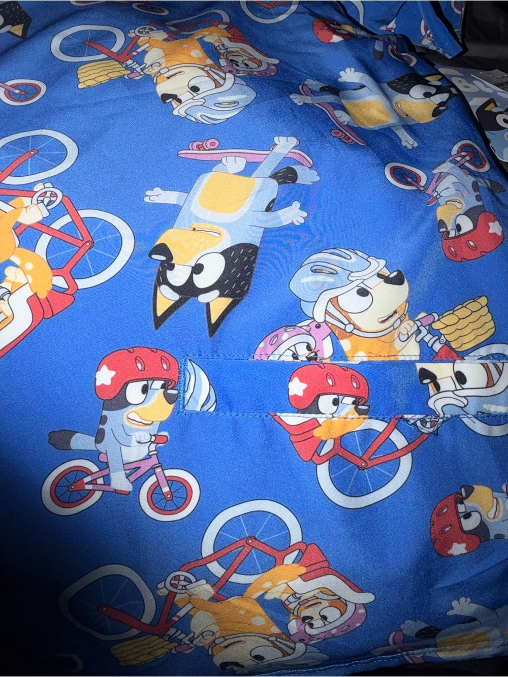 Brand NWT Bluey Scrub top